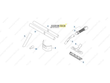 WD 3 P - Accessories (Epizoda sací hadice se 3 rukojeťmi)