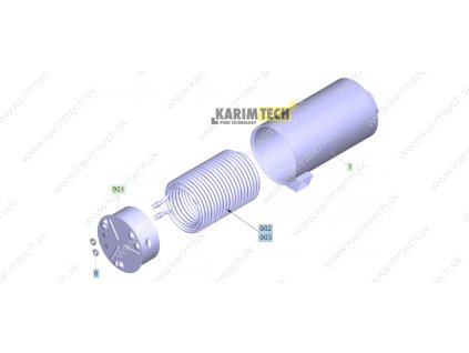 HDS 8/18-4 CX - boiler (Diel 1-Vnější plášť kompl.)