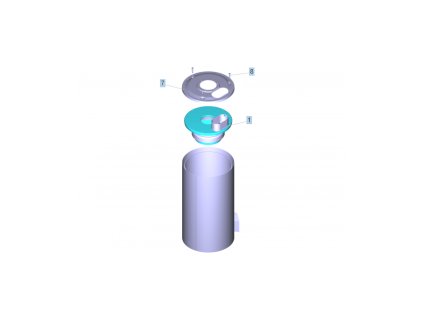 HDS 8/18-4 CX - plast boiler (Diel klec s 1 hořákem)