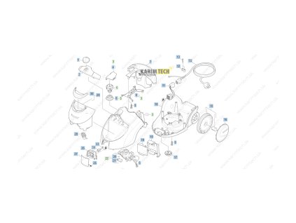 SC 5 - stroj3 (Diel 11-Sada kabelů s vložkou SC TOP)