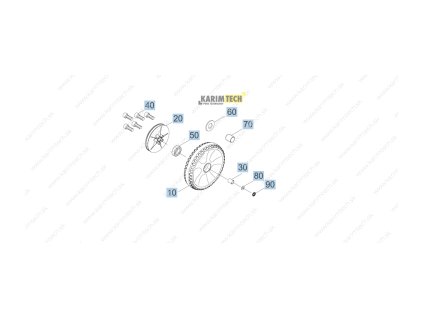 KM 70/20 C - stroj4 (Diel podložka 50-Medzikus)