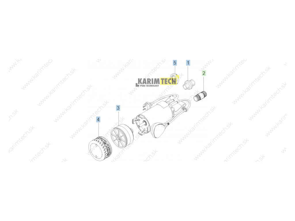 BP 2 Cistern - celok (Diel 5-Spatny ventil/non return valve SXP G1)