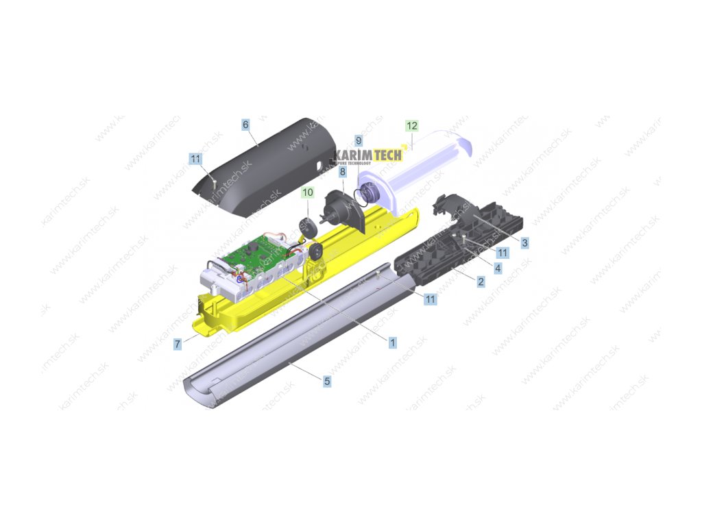 FC 7 Cordless Premium - stroj3 (Diel 10-Filter komplet nahrada FC 5)