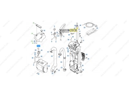 BR 304 - Housing (Diel 11-Kryt telesa náhrada)