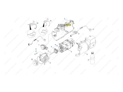 K 380 MD - 31 motor (Diel 0-Motor kompl. náhrada 1,7kW)