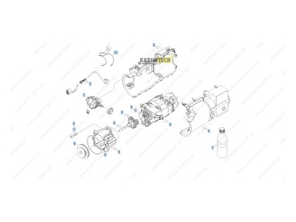 K 380 MD - 32 motor (Diel 9-Motorový olej 1L)