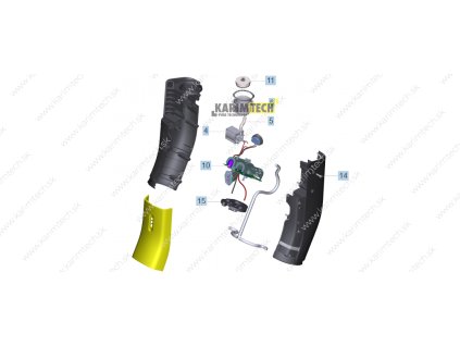 FC 3 Cordless - Joint housing (Diel 11-Filter complete for replacement)