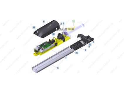 FC 7 Cordless - Basic unit (Diel 10-Filter sponge for replacement)