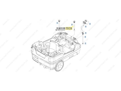 HDS 512 C - Level probe (Diel 3-Dávkovací ventil chémia)