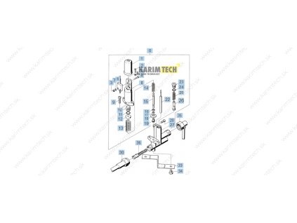 HDS 555 C - Safesty system (Diel 22-Jazýčkový spínač náhrada)