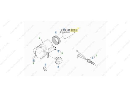 K 4 Compact (1.637-310.0) - elektroskryna (Diel 0-E-krabica kompl.)