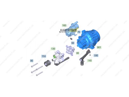 K 5 Compact EU (1.630-750.0) - pumpset (Diel 140-Set suction socket for replacement)