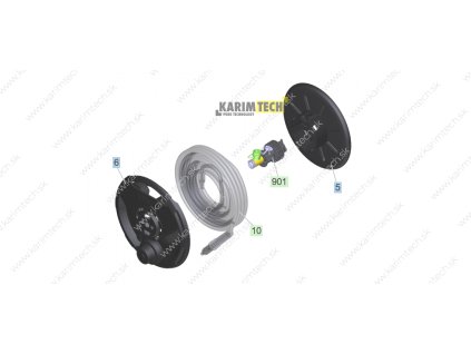 K 3 Premium Power Control - Hosereel (Diel 6-Hadicový bubon vonk.)