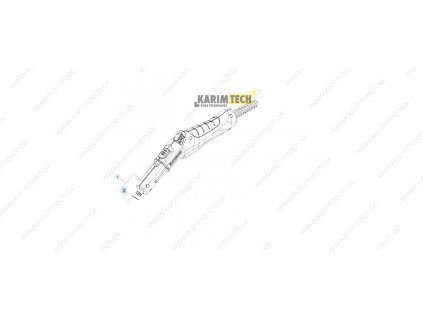 SC 2 - Steam hose (Diel 1-Steam hose without plug bk/yw)