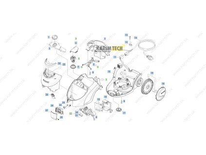 SC 5.800 C EU - Housing (Diel 11-Káblová súprava s vložkou SC TOP)