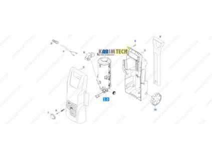 K 2.54M EU - Housing (Diel 7-Pár schránok náhrada (K2.54))