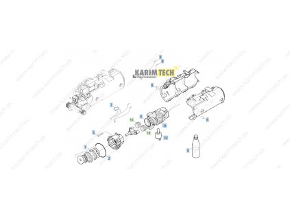K 2 - Motor2 (Diel 12-Specialne naradie na motor K2)