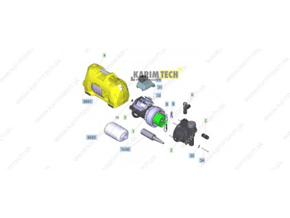 BP 5 HomeGarden - celok (Diel 9001-Súprava clôn ako náhrada Top kov)