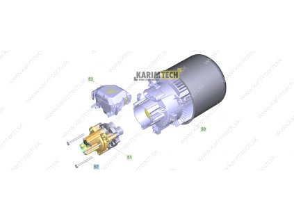 HD 5/15 C Plus - pumpa (Diel 53-Súpr. náhr. dielov Elektroskriňa kompl.)