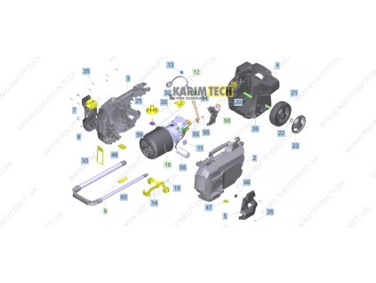 HD 6/13 C Plus - celok (Diel 63-Pracovný nadstavec TR iba ako náhrada 84)