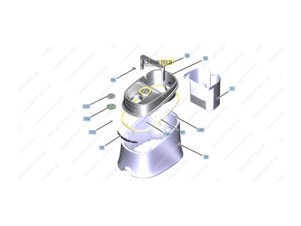 SC 3 Deluxe EasyFix - diely2 (Diel 130-Skrutka 3x12 Kombitorx T8)