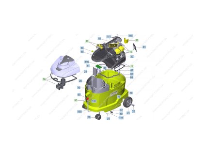 Puzzi 8/1 - stroj1 (Diel 16-Veko kompl. iba ako náhrada)