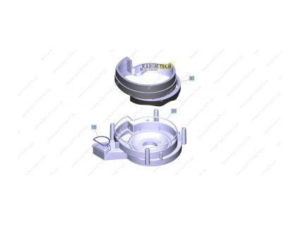 Puzzi 8/1 - stroj2 (Diel 30-Insulating mat set)