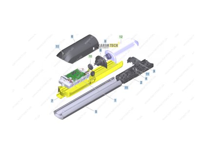 FC 7 Cordless Premium - stroj3 (Diel 10-Filter komplet nahrada FC 5)