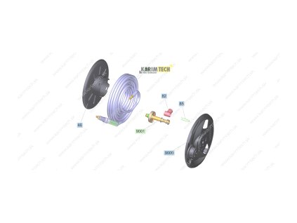 K 7 Premium Full Control - stroj2 (Diel 9001-Súpr. náhr. dielov Dutý hriadeľ)