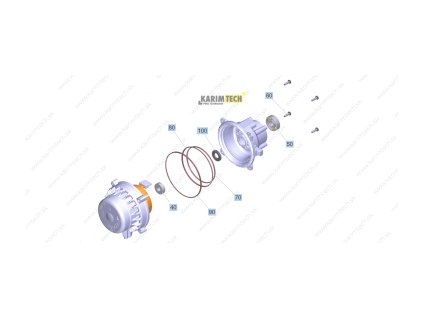 K 4 Full Control - stroj5 (Diel 40-Guľové ložisko 6202-2RS -oceľ na val.lo)