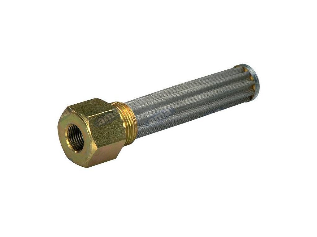 Ansaugfilter für Holzspalter  1/2", 250/270 µm, 145 mm