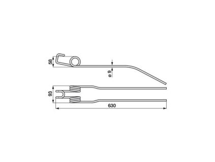 Tragfeder DEUTZ-FAHR - KS