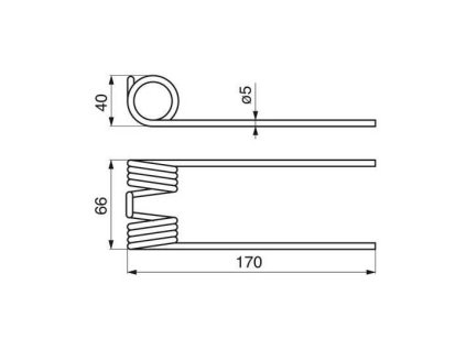 Druckfeder DEUTZ-FAHR