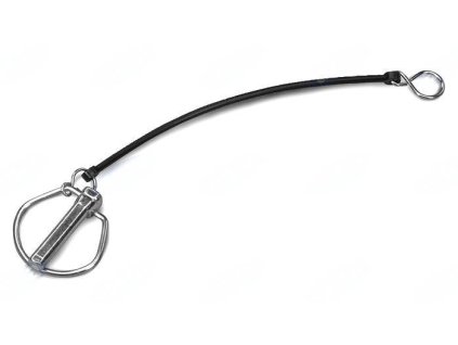 Klappstecker 11 mm mit Gummiverbindung 240 mm