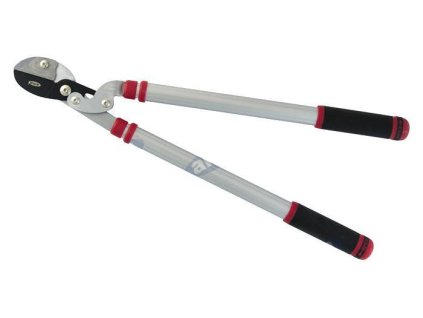 Ambossschere mit Hebelgetriebe und Teleskopgriffen