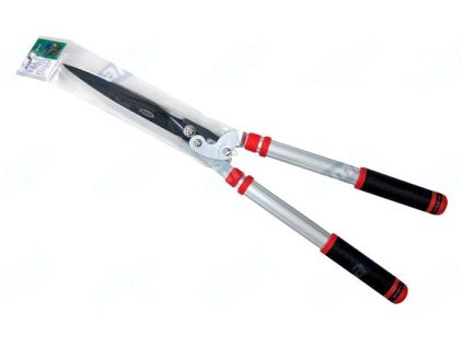 Teleskop-Heckenschere mit Hebelgetriebe