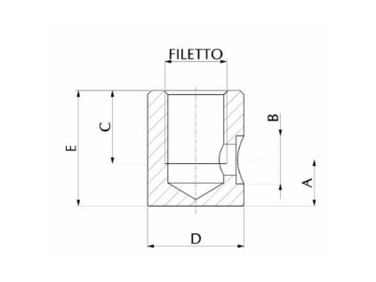 Anschlussstück zum anschweissen 3/8"