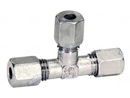 T-Kupplung, 3x Kerbzahnring 8L