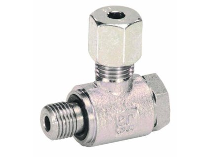 Drehbare L-Verschraubung 1/4", Typ 10L