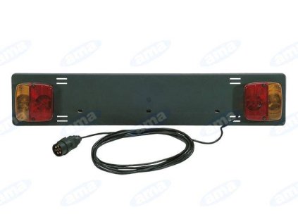 Komplette Rücklichtblende - feste Länge 750mm