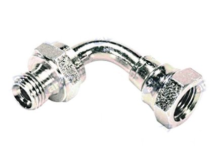 Winkelverschraubung 90° mit Gewinde männlich x weiblich BSP  1/4" / 1/4"