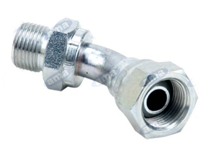 BSP-Verschraubung 45° männlich/weiblich 1/2" / 1/2"