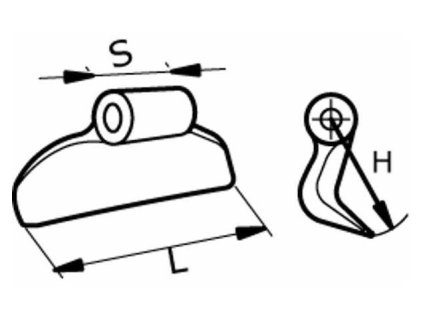Hammerschlegel 100x180x70 mm