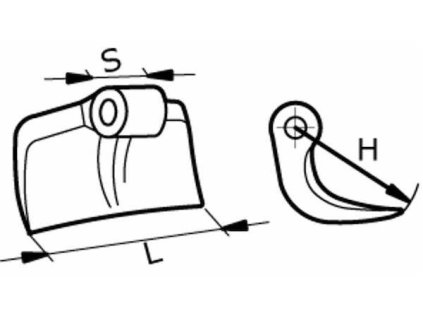 Hammerschlegel 95x137x40 mm