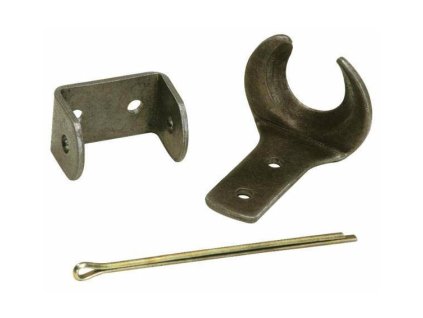 Haubenbefestigungswinkel - rund