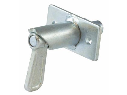 Federriegel Verschluß  mit Platte