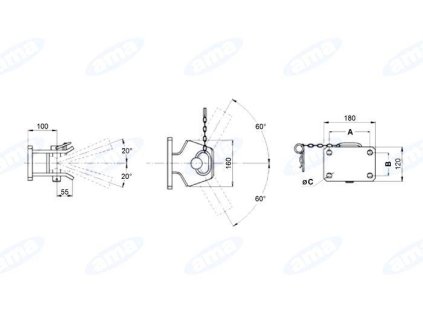 Maulkupplung,  Kat.C, fest