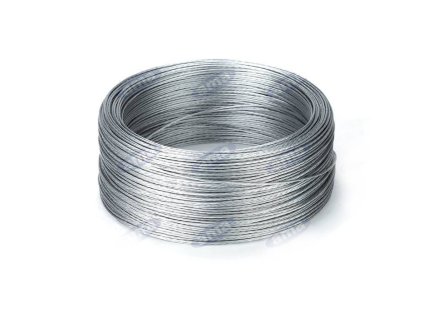 Verzinkter leitfähiger Draht Ø 1,5 mm, Länge 200 m