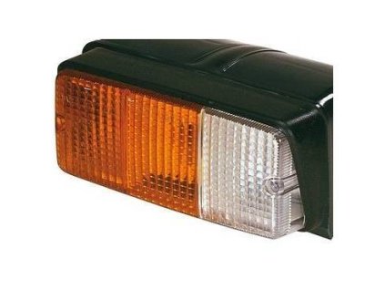 Frontleuchte ohne abgewinkelte Kotflügelhalterung