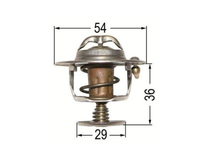 Thermostat LANDINI, MASSEY FERGUSON